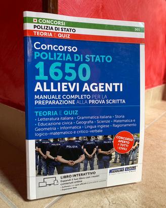 Libro concorso Polizia di Stato