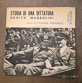 MUSSOLINI STORIA DI UNA DITTATURA DISCO VINILE