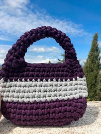 Hobo bag a uncinetto