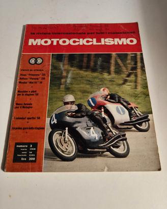 Motociclismo Marzo 1968 prova Vespa Primavera 125