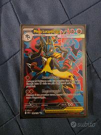 carta pokemon mega lucario 