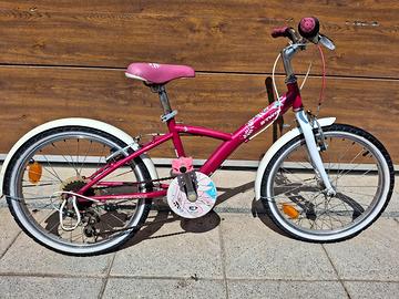 Bici bambina ruote 20 pollici