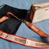 Winco canvas shoulder bag with adjustable strap