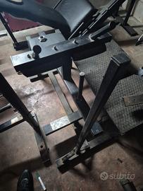 sit calf machine