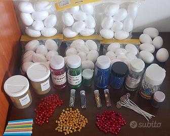 Lotto Fai Da Te - Candele, Glitter e Feste