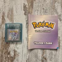Gioco Game boy Pokemon Cristallo ITA con manuale
