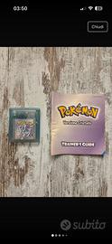 Gioco Game boy Pokemon Cristallo ITA con manuale