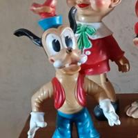 Lotto Pupazzi Vintage LEDRAPLASTIC Disney anni '60
