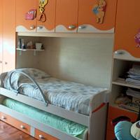 Cameretta bimbi a ponte 2 letti