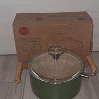 set 3 padelle TVS con rivestimento in ceramica