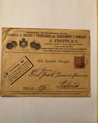 Busta intestata telerie Frette