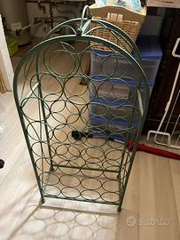 Portabottiglie in ferro