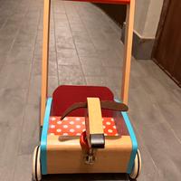 Trasportino di legno