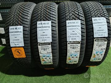 4 gomme 215 65 17 CONTINENTAL 4 STAGIONI RIF2087