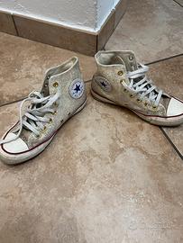 Converse glitter