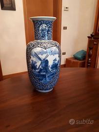 Vaso vintage stile Delft