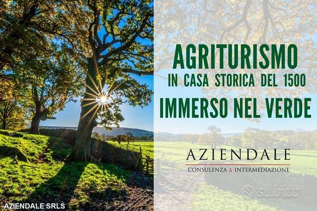 Agriturismo in casa storica del 1500 con terreno