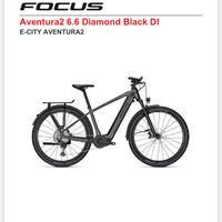 Focus Aventura2 6.6 Diamond Black DI E-CITY