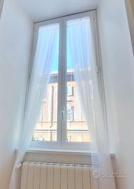 5 infissi in alluminio,come nuovi,40 mmdoppiovetro