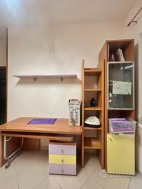 Armadio + libreria e scrivania
