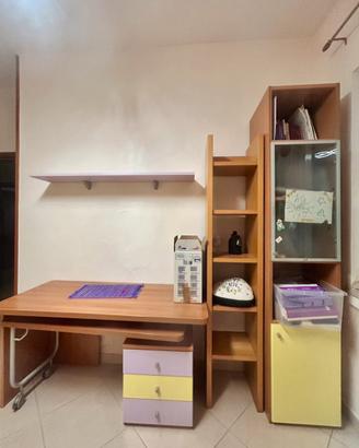 Armadio + libreria e scrivania