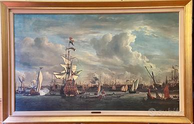 Riproduzione d’arte su tela.