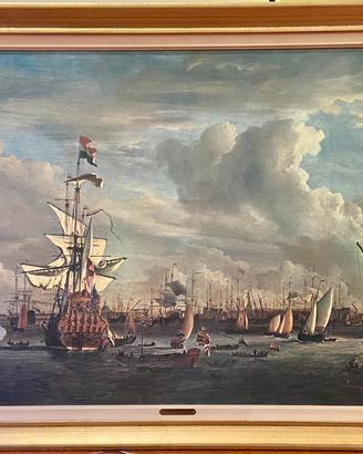 Riproduzione d’arte su tela.