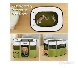 PAWABOO RECINTO DA INTERNO E ESTERNO CANI E GATTI