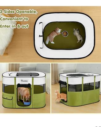 PAWABOO RECINTO DA INTERNO E ESTERNO CANI E GATTI
