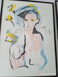 QUADRO OPERA GRAFICA TRECCANI ERNESTO