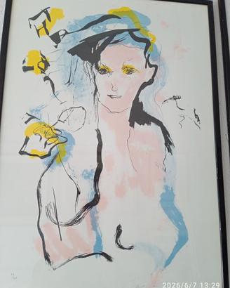 QUADRO OPERA GRAFICA TRECCANI ERNESTO