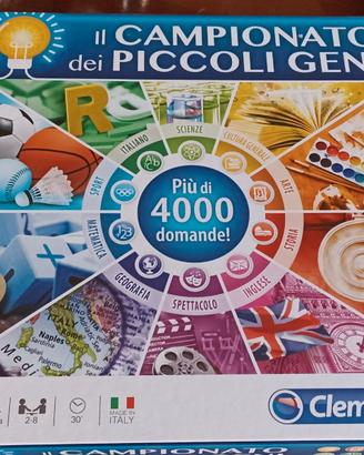 Gioco da tavolo "Il campionato dei piccoli geni"
