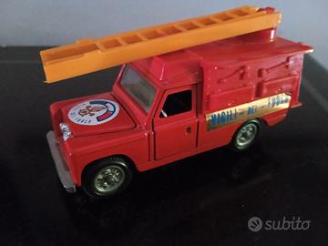 Mebetoys Land Rover Vigili del fuoco pompieri 1/43