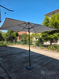 Ombrellone da giardino con base