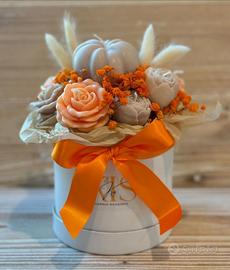 Bouquet floreale in cera