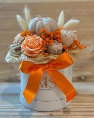 Bouquet floreale in cera