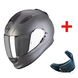 CASCO INTEGRALE SCORPION EXO 491 OPAC VISIERA FUME