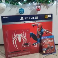 PS4 Pro 1Tb Limited Edition Spiderman