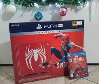 PS4 Pro 1Tb Limited Edition Spiderman