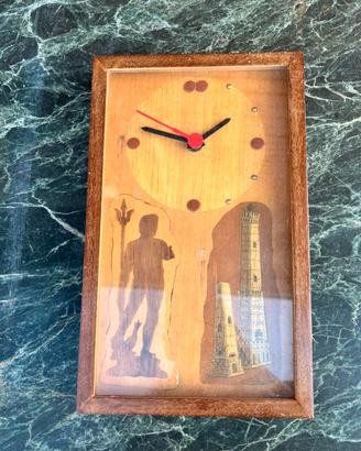 Orologio in legno vintage anni ‘60