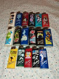 Lotto 17 accendini Smoking