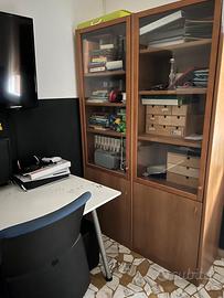 📚 Libreria in laminato noce chiaro