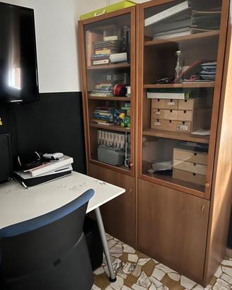 📚 Libreria in laminato noce chiaro