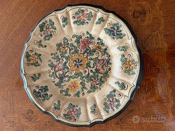 piatto ceramica artistica