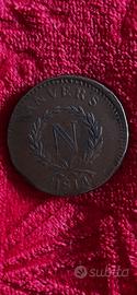 10 centesimi 1814 Belgio Napoleone I F.130A/2
