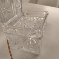 vaso in cristallo di Boemia 