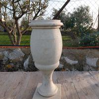 Base in pietra porta ombrellone