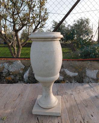Base in pietra porta ombrellone