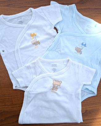 3 body Chicco manica corta taglia 6 mesi