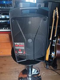 Proel V10 free - batteria -CASSA ATTIVA 10" CON LE